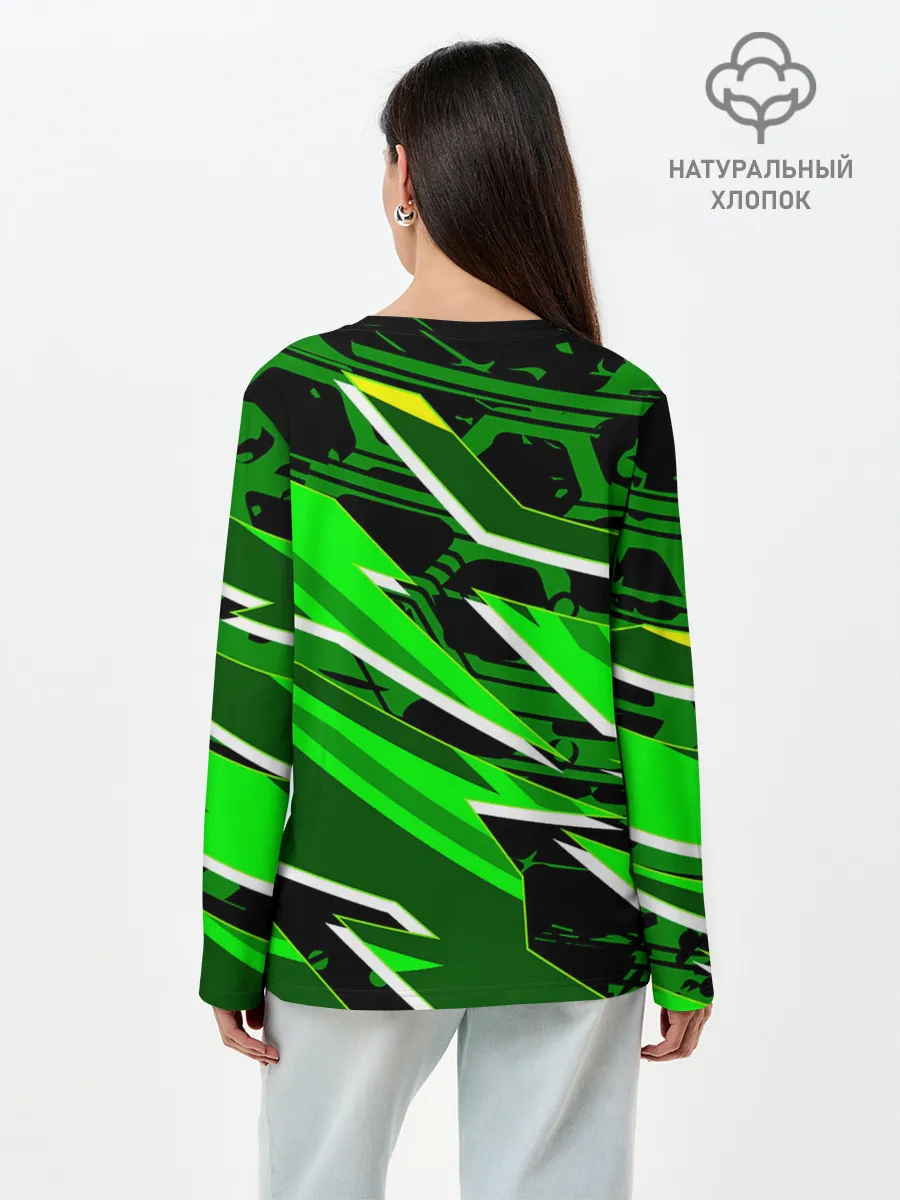 Лонгслив женский. Хлопок / Counter-Strike