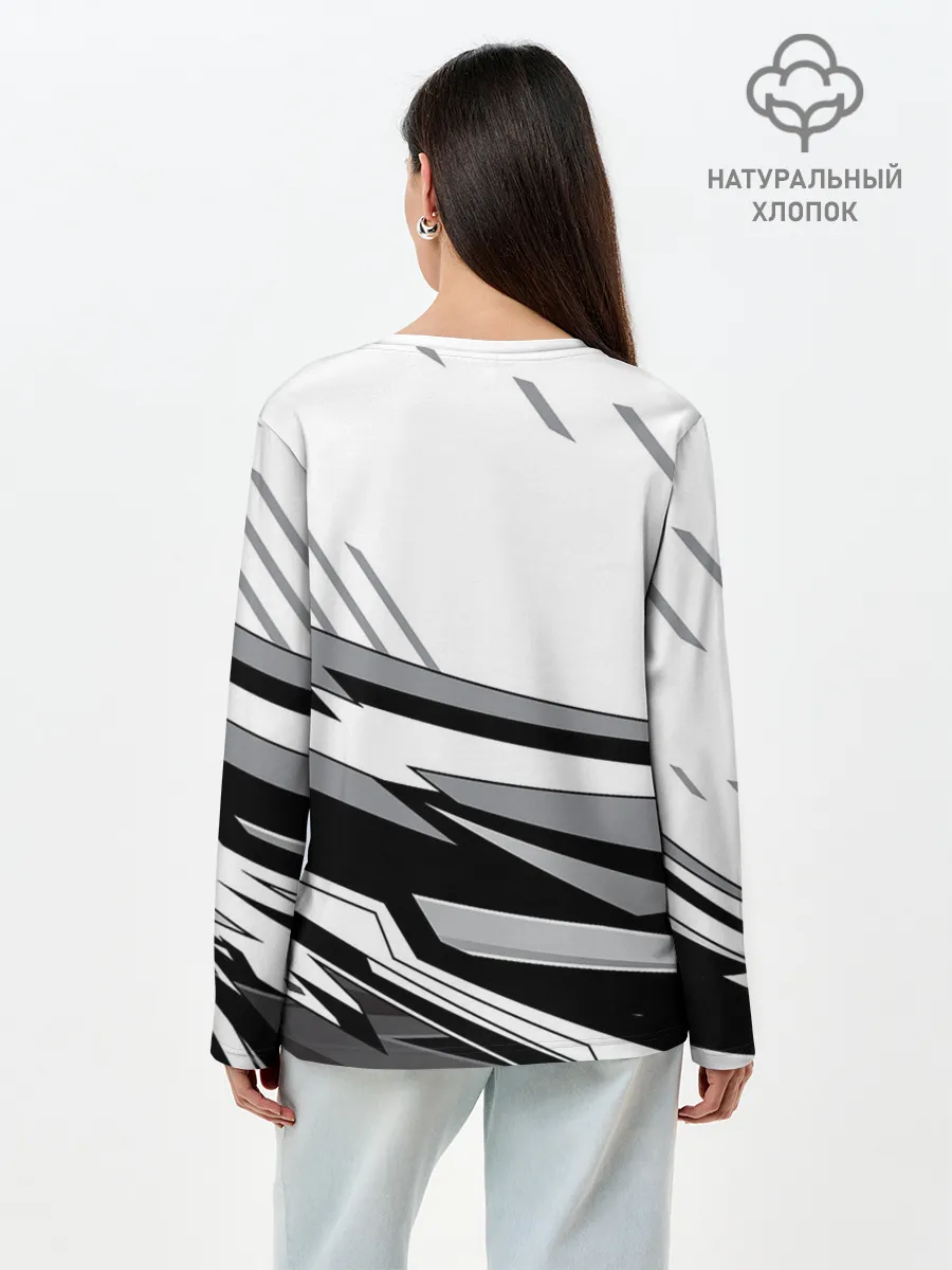 Лонгслив женский. Хлопок / Audi RS