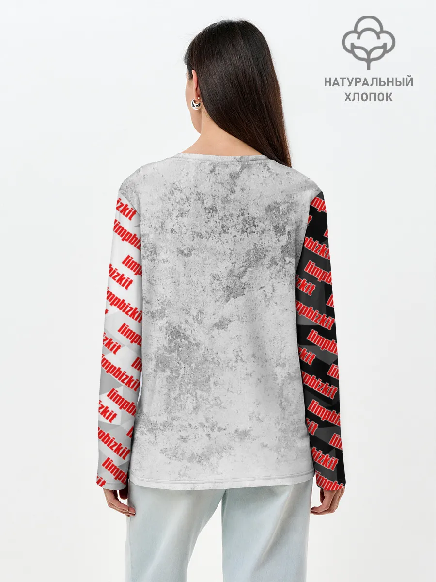 Лонгслив женский. Хлопок / LIMP BIZKIT