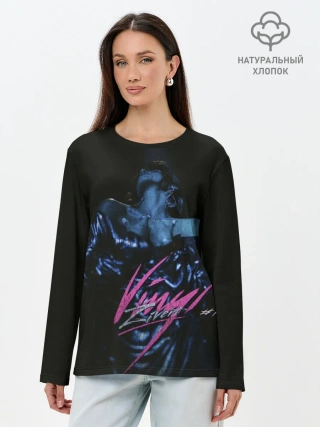 Лонгслив женский. Хлопок / Vinyl