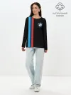 Лонгслив женский. Хлопок / BMW | БМВ