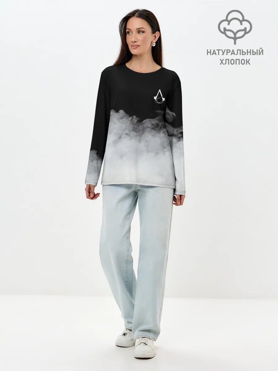 Лонгслив женский. Хлопок / Assassin’s Creed.