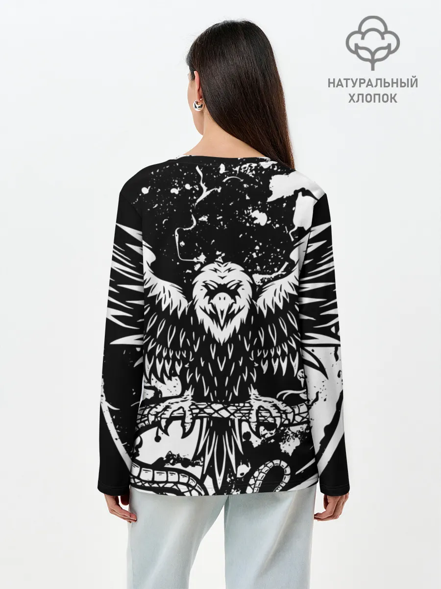 Лонгслив женский. Хлопок / Bring Me the Horizon