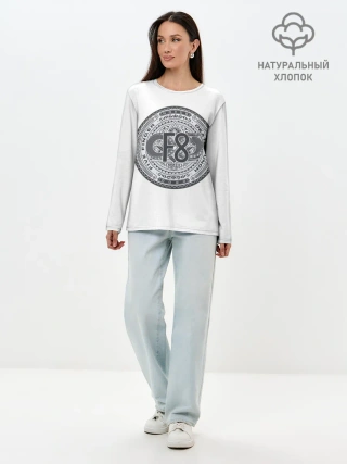 Лонгслив женский. Хлопок / FFDP F8