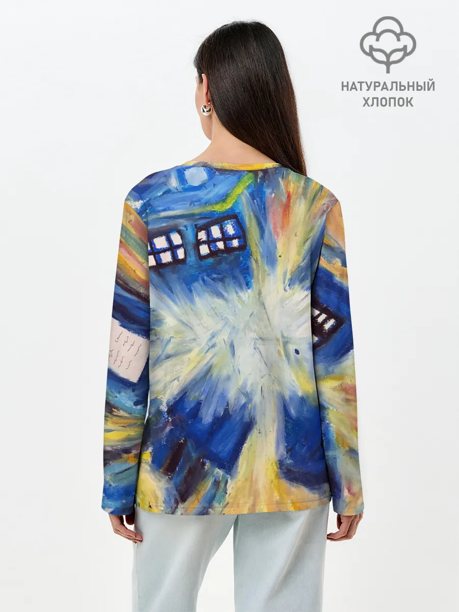 Лонгслив женский. Хлопок / ДОКТОР ВАН ГОГ