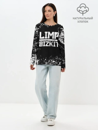 Лонгслив женский. Хлопок / Limp Bizkit