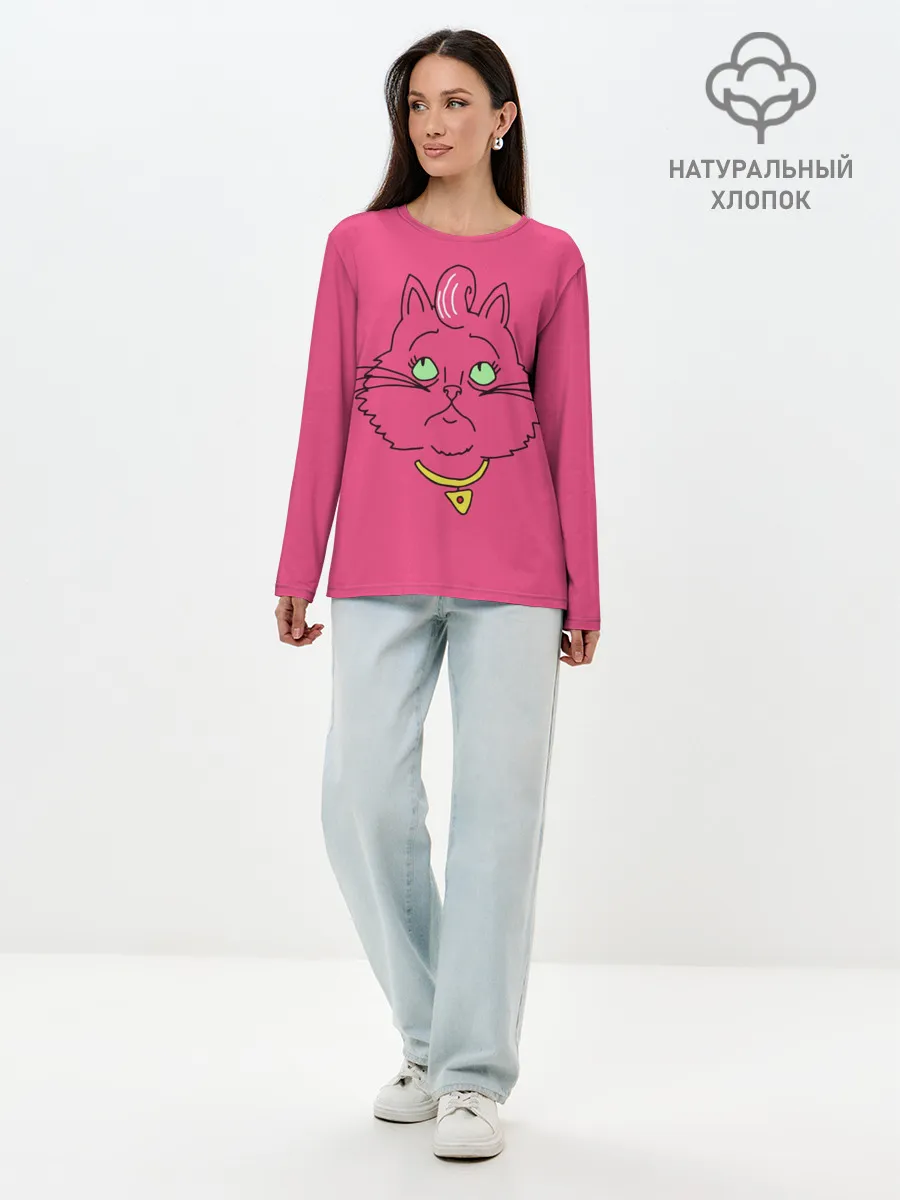 Лонгслив женский. Хлопок / Princess Carolyn