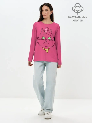 Лонгслив женский. Хлопок / Princess Carolyn