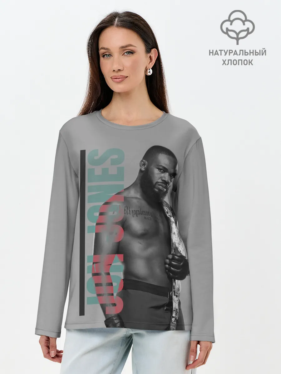 Лонгслив женский. Хлопок / Jon Jones
