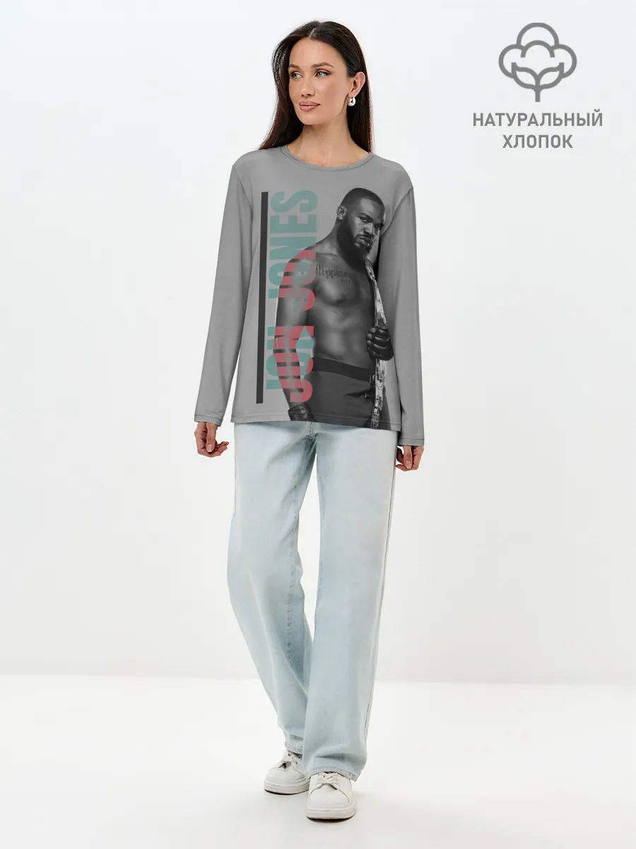 Лонгслив женский. Хлопок / Jon Jones