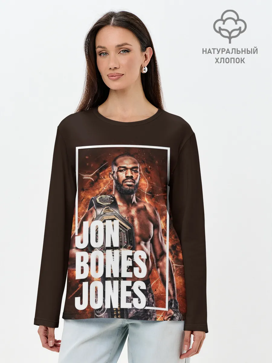 Лонгслив женский. Хлопок / Jon Jones