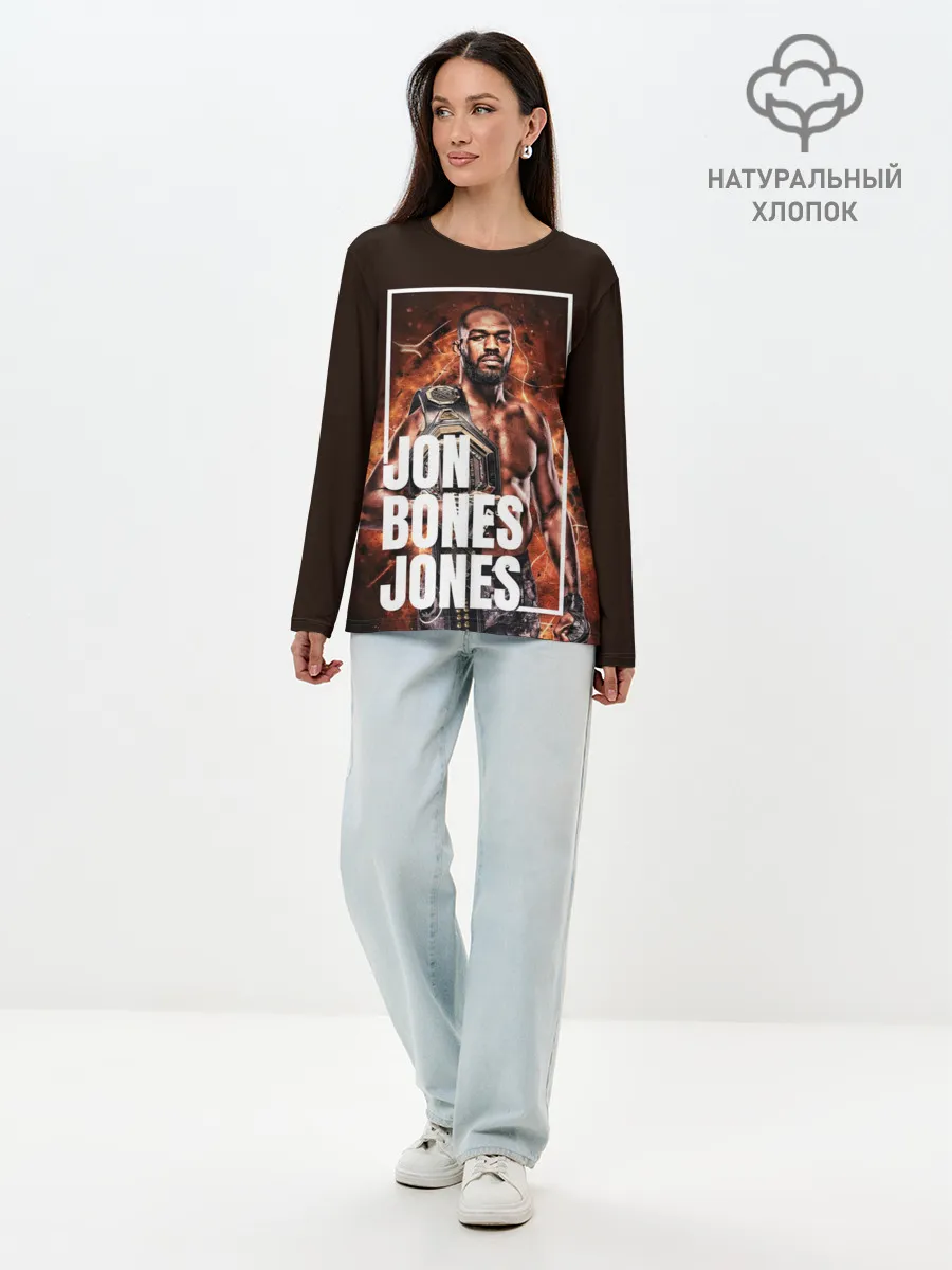Лонгслив женский. Хлопок / Jon Jones