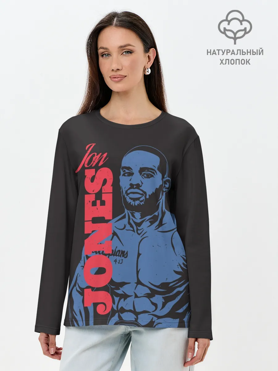 Лонгслив женский. Хлопок / Jon Jones
