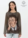 Лонгслив женский. Хлопок / 10TH DOCTOR WHO