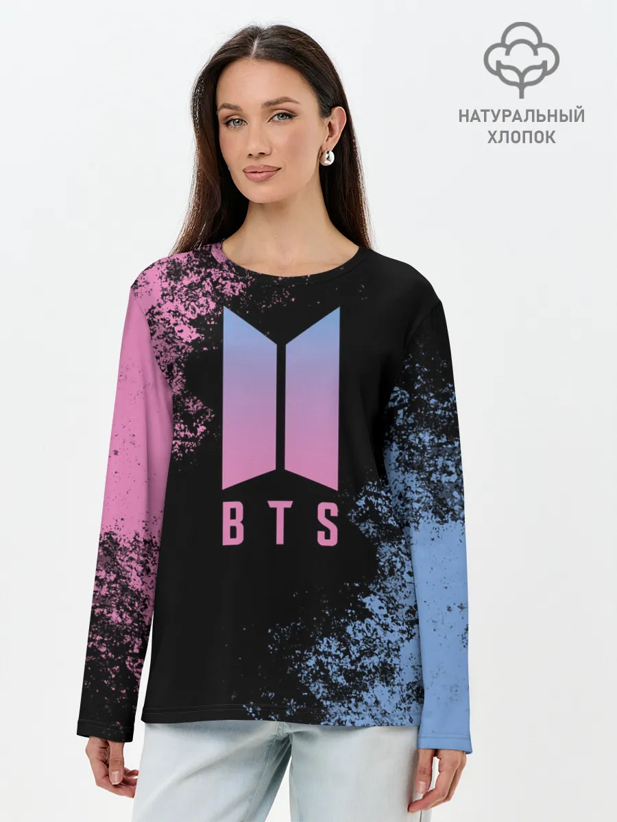 Лонгслив женский. Хлопок / BTS JIMIN