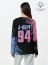 Лонгслив женский. Хлопок / BTS J-HOPE