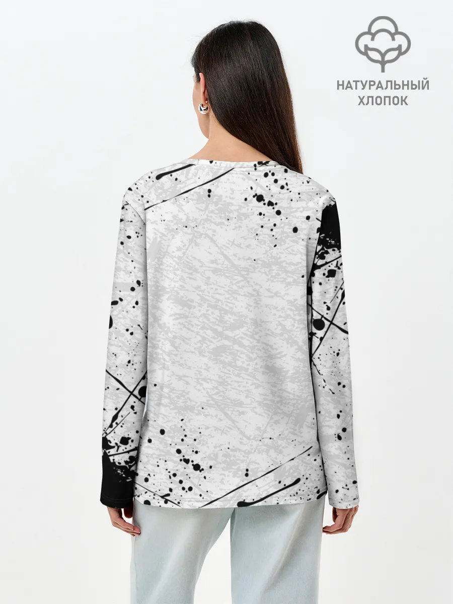 Лонгслив женский. Хлопок / guts berserk меч