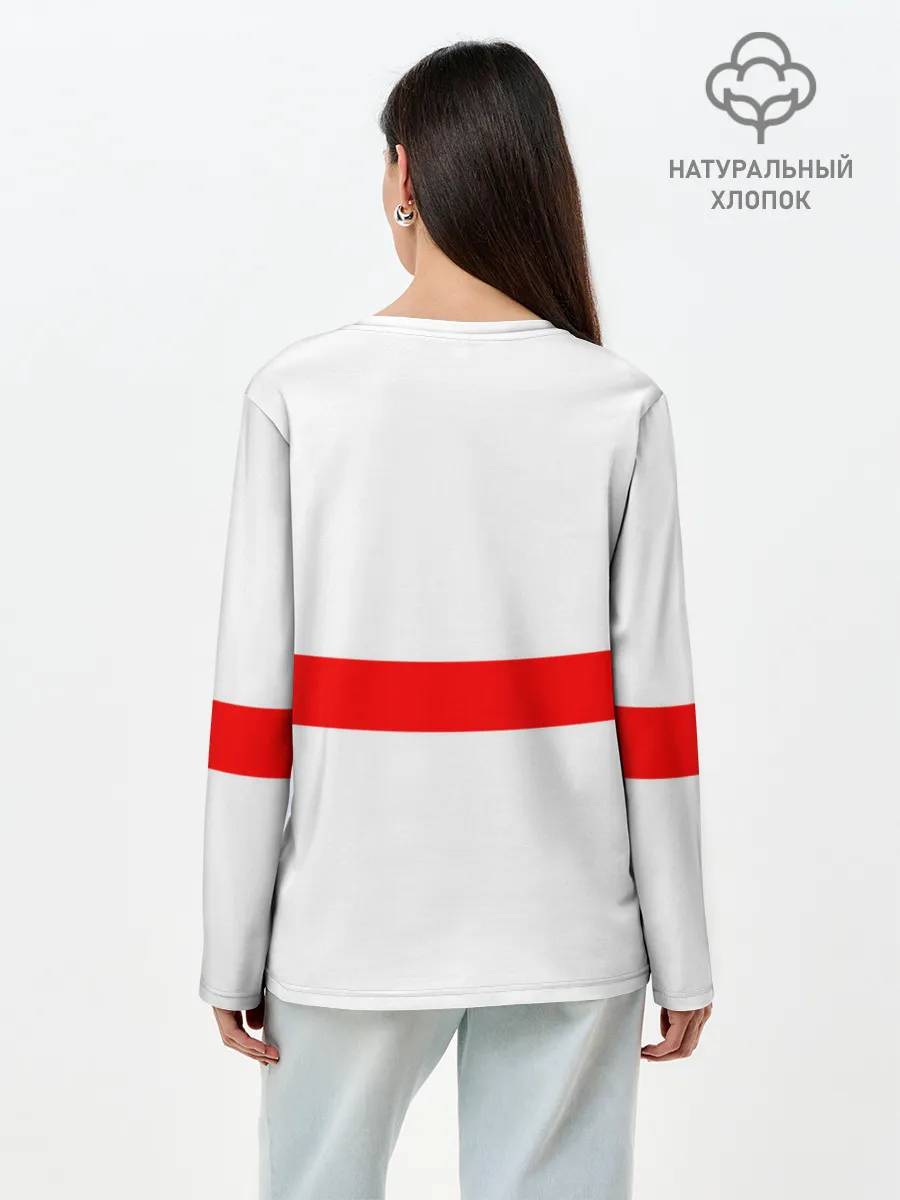 Лонгслив женский. Хлопок / Баба всегда права