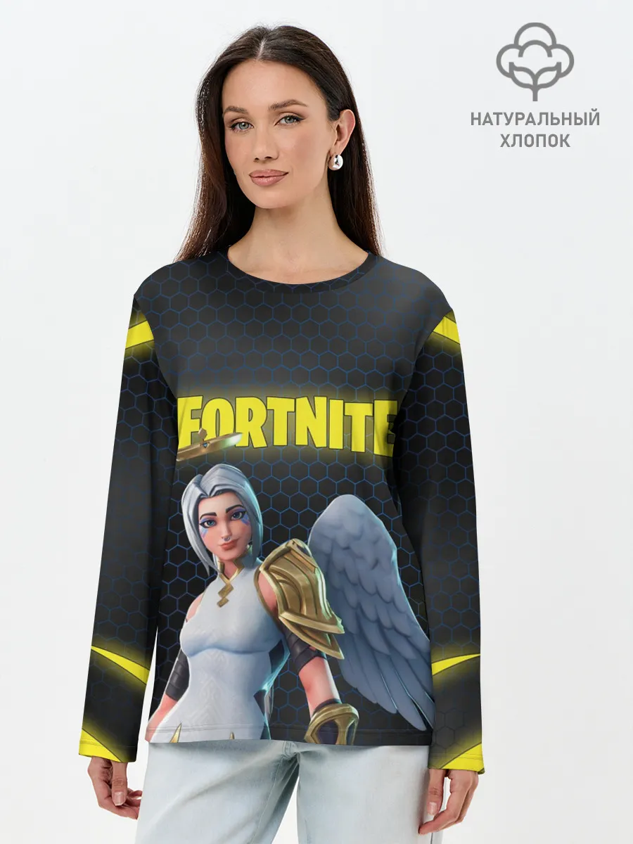 Лонгслив женский. Хлопок / FORTNITE ARK