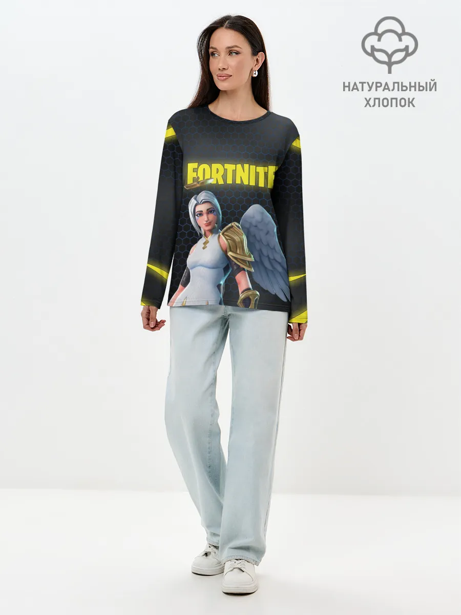 Лонгслив женский. Хлопок / FORTNITE ARK