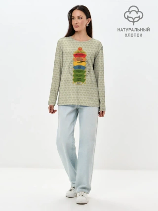 Лонгслив женский. Хлопок / Magikal Exposure