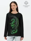 Лонгслив женский. Хлопок / Green Dragon