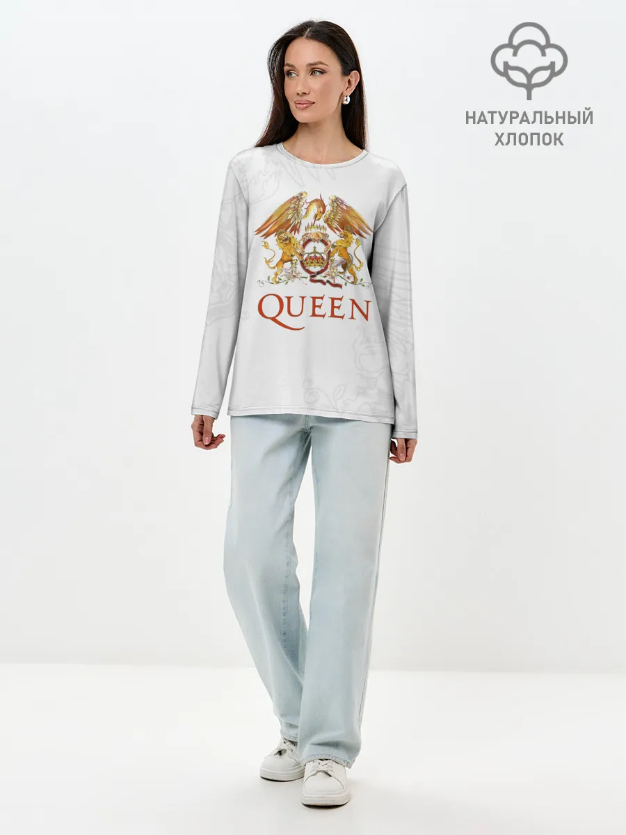 Лонгслив женский. Хлопок / Queen