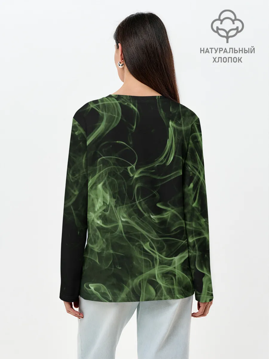 Лонгслив женский. Хлопок / Toxic Sabaton