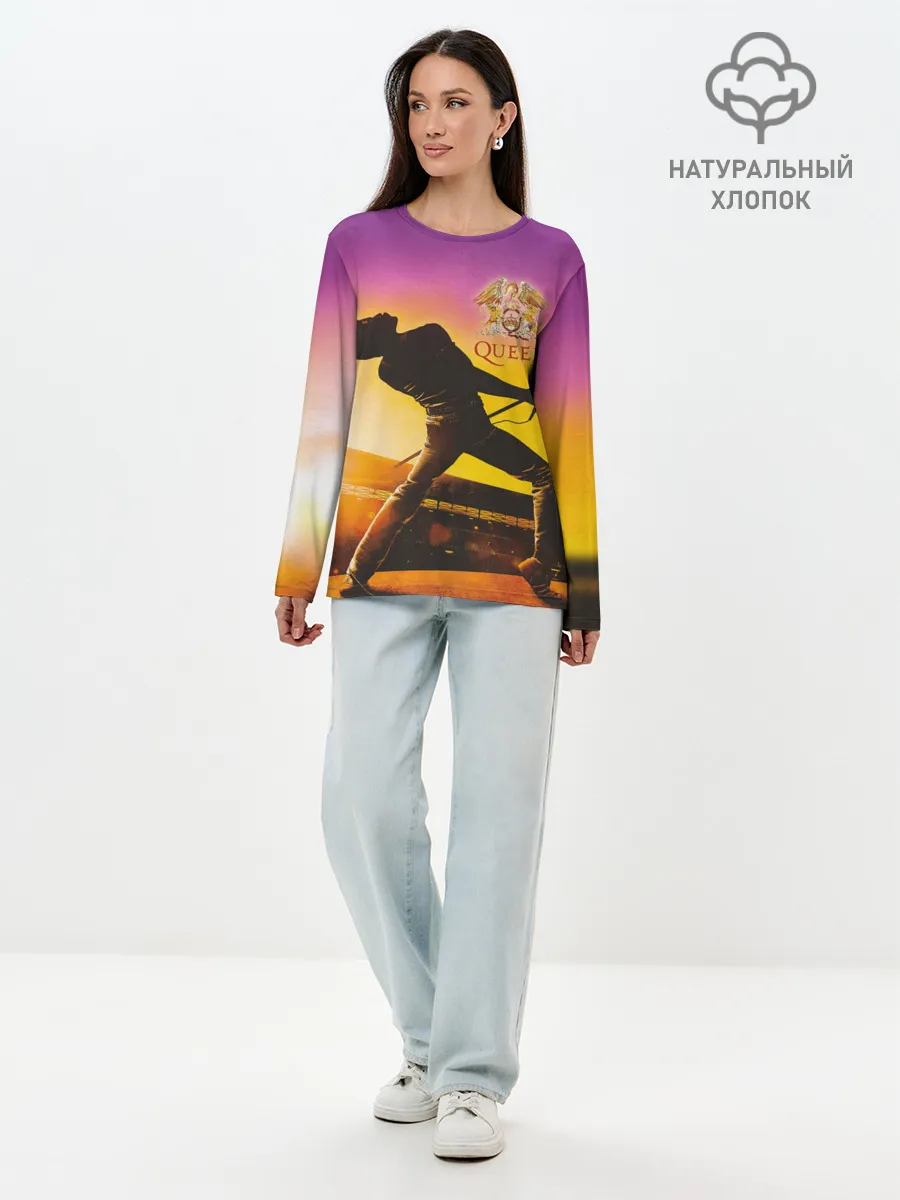 Лонгслив женский. Хлопок / Queen