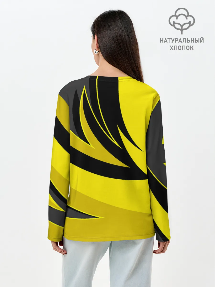 Лонгслив женский. Хлопок / Hot Wheels