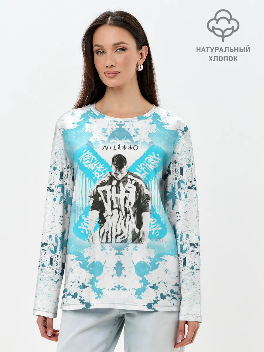 Лонгслив женский. Хлопок / NILETTO