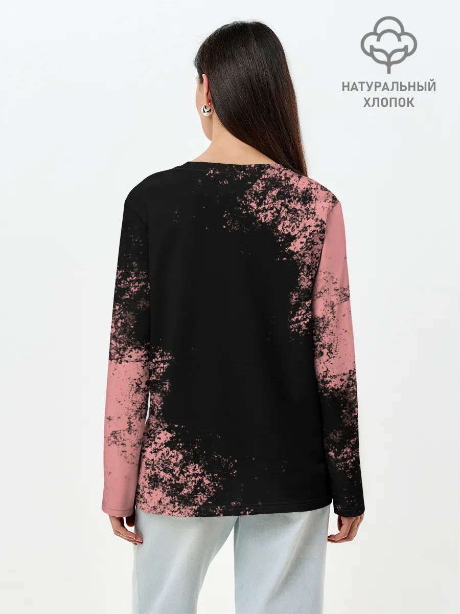 Лонгслив женский. Хлопок / BTS