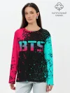 Лонгслив женский. Хлопок / BTS