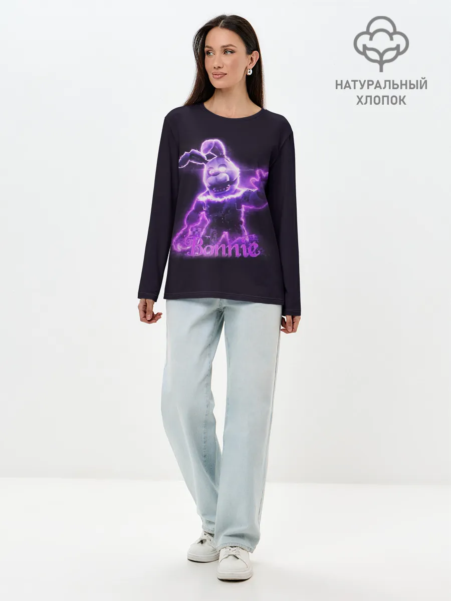 Лонгслив женский. Хлопок / Five Nights At Freddys