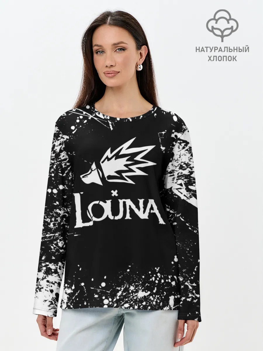 Лонгслив женский. Хлопок / Louna