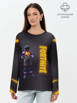 Лонгслив женский. Хлопок / FORTNITE