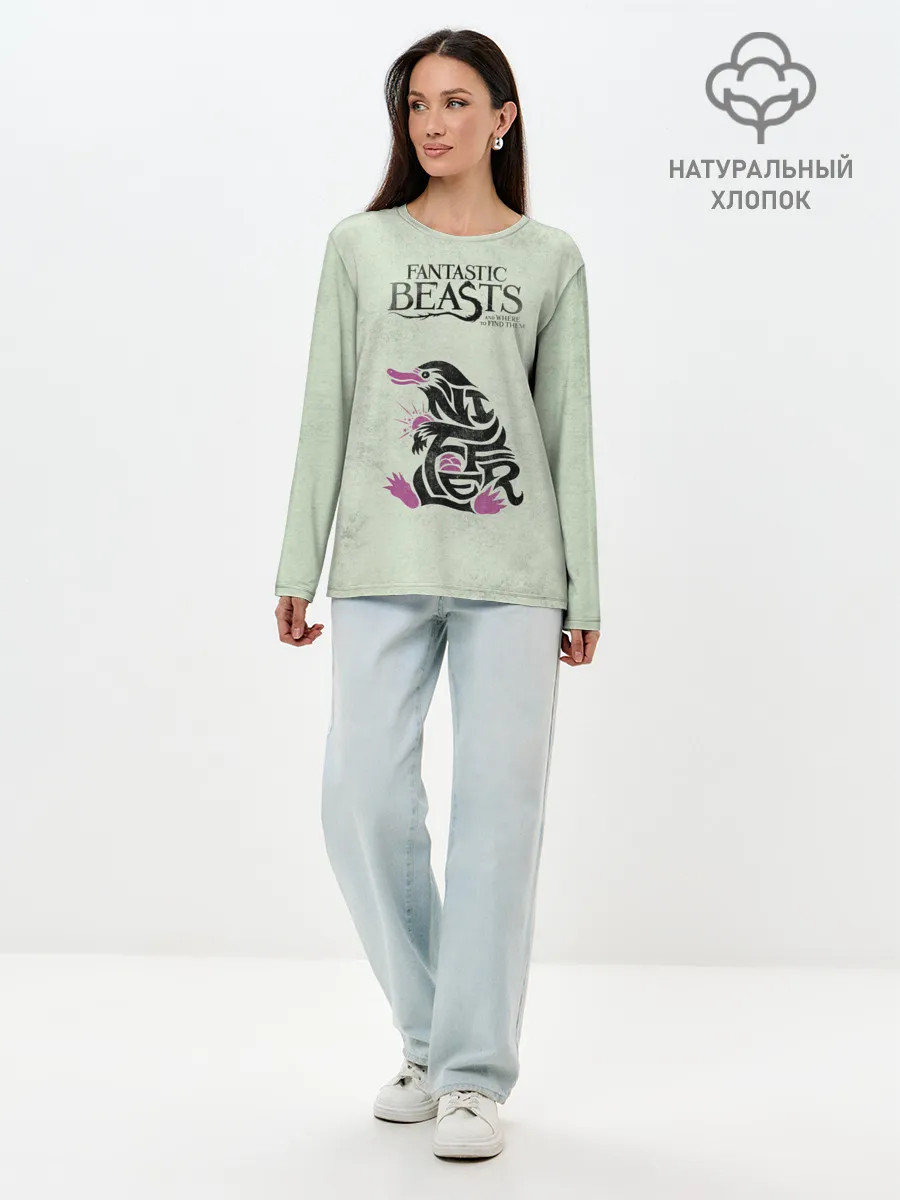 Лонгслив женский. Хлопок / NIFFLER