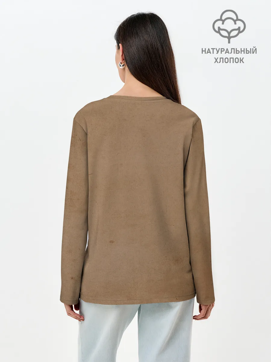 Лонгслив женский. Хлопок / Jacob Kowalski