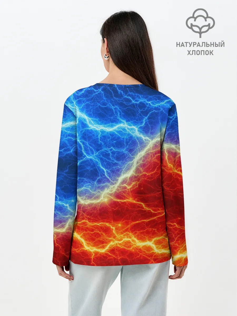 Лонгслив женский. Хлопок / CSGO