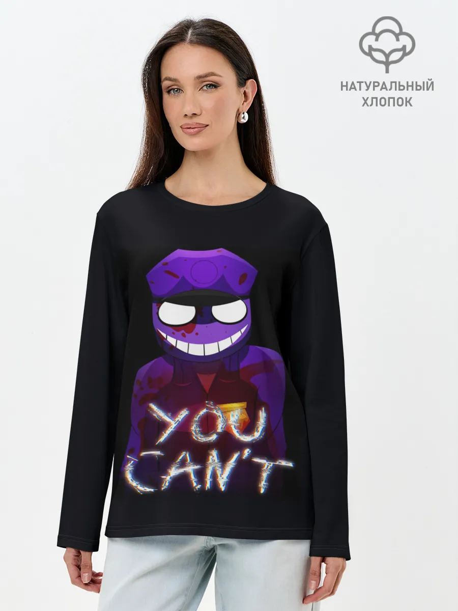 Лонгслив женский. Хлопок / Five Nights At Freddys