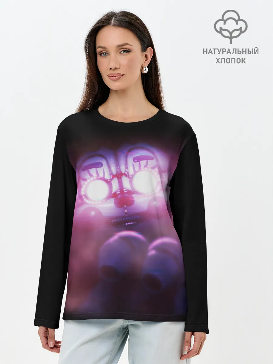 Лонгслив женский. Хлопок / Five Nights At Freddys