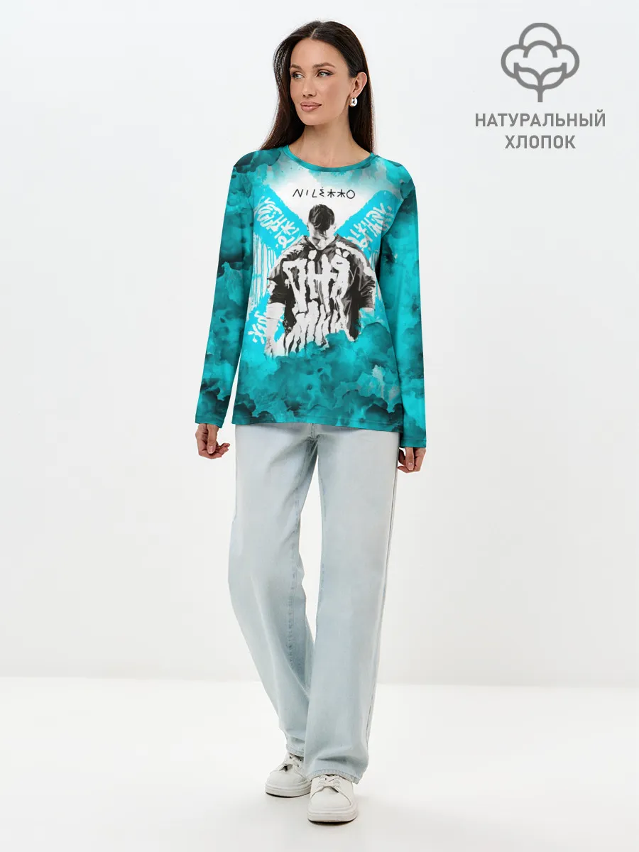 Лонгслив женский. Хлопок / NILETTO