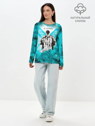 Лонгслив женский. Хлопок / NILETTO