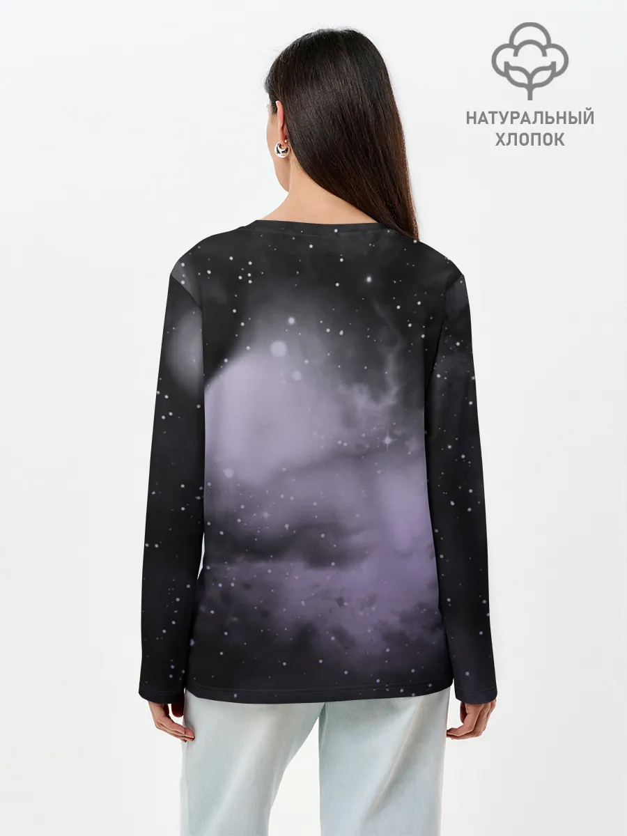 Лонгслив женский. Хлопок / Жан-Пьер Польнарефф
