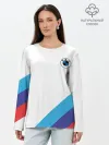 Лонгслив женский. Хлопок / BMW NEW LOGO
