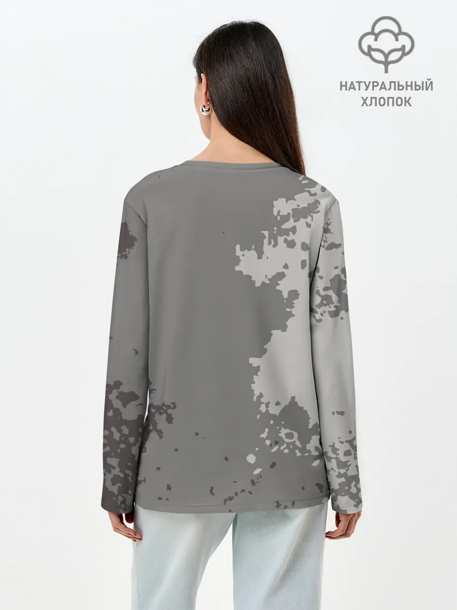 Лонгслив женский. Хлопок / Ghost of Tsushima