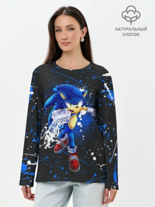Лонгслив женский. Хлопок / SONIC