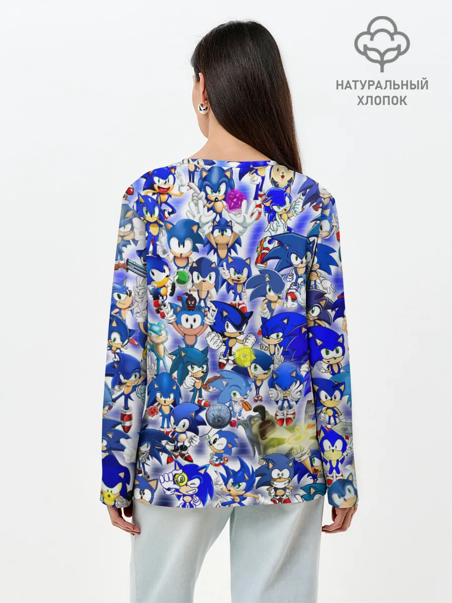 Лонгслив женский. Хлопок / sonik