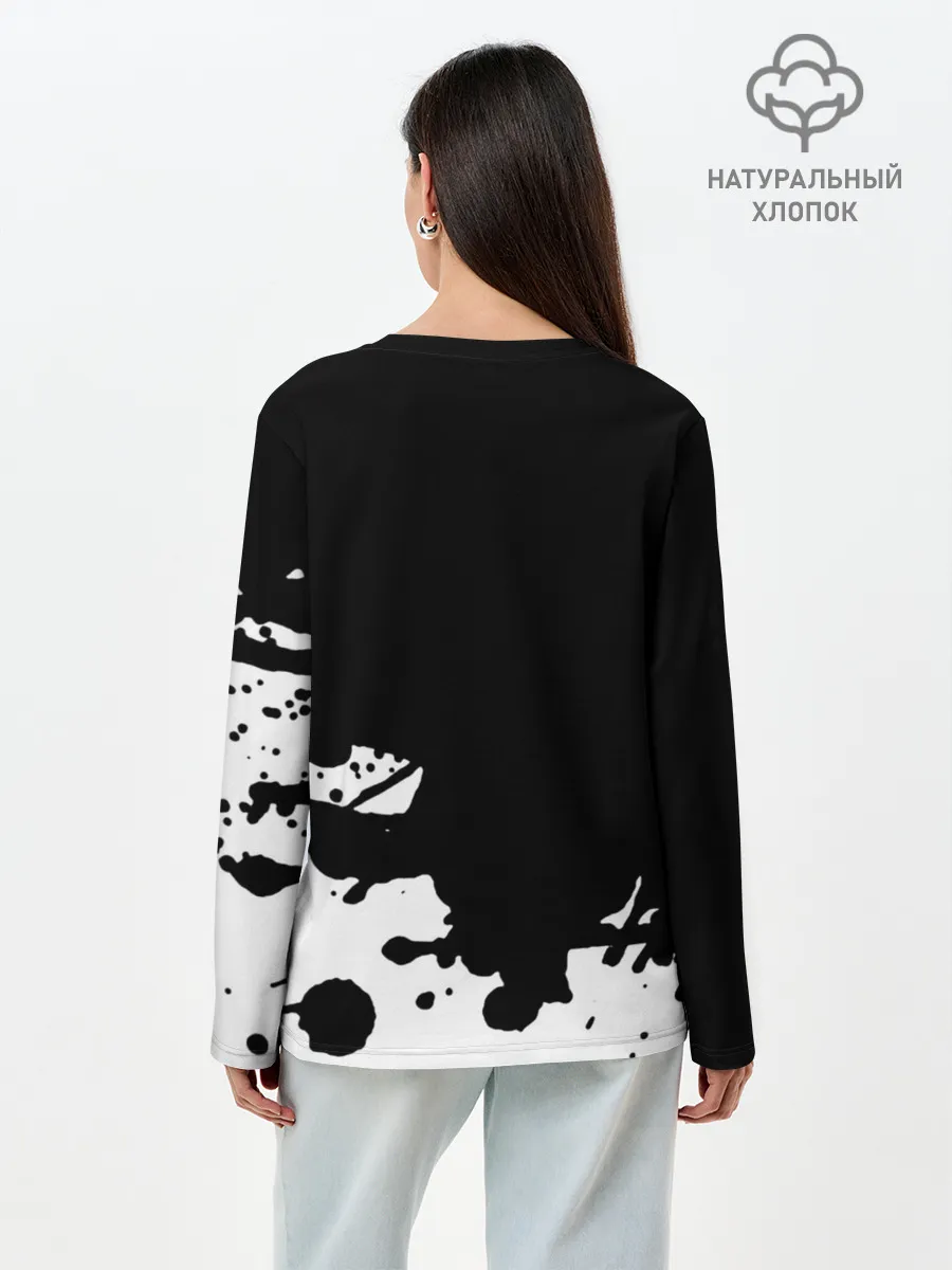 Лонгслив женский. Хлопок / AC/DC T.N.T.