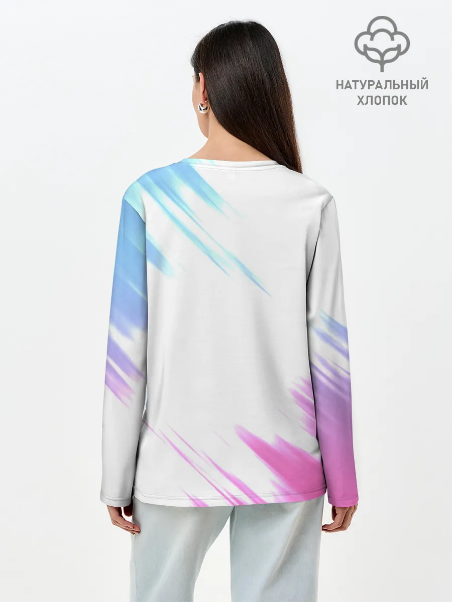 Лонгслив женский. Хлопок / BTS | БТС